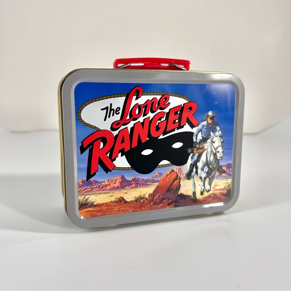 Collectible Lone Ranger Mini Tin Metal Lunchbox